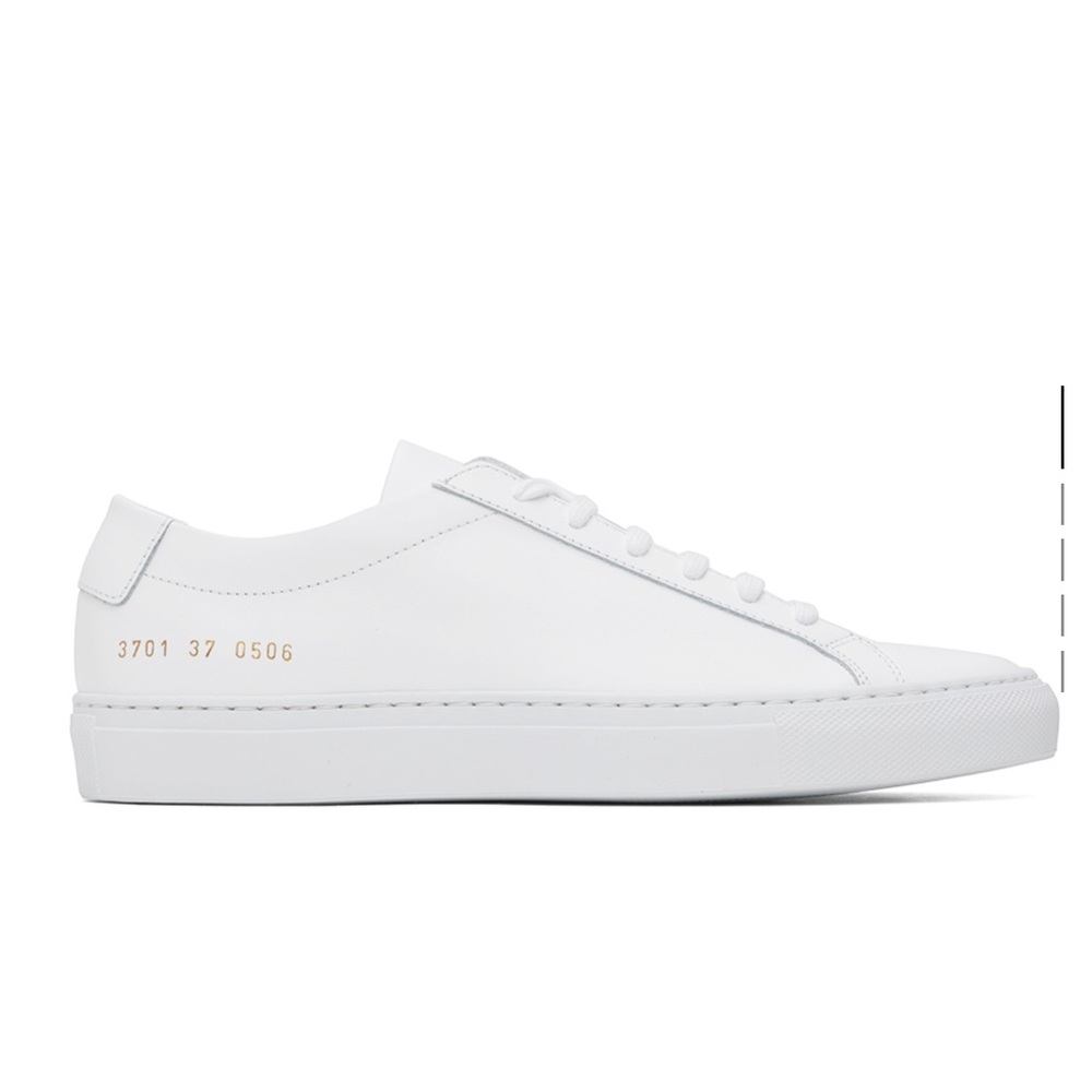 Common project white Achilles low sneaker